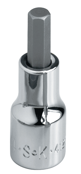 Bit Socket Chrome 3/8" Drive Hex 1/4" (SK41210)