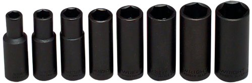 8 Pc. 3/8" Dr. Wright Deep Impact Socket Set 5/16 - 3/4  (314WR)