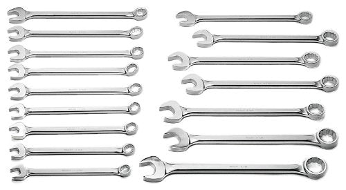 16 Piece 12 Point Combination Wrench Set 1-5/16" - 2-1/2" (730WR)