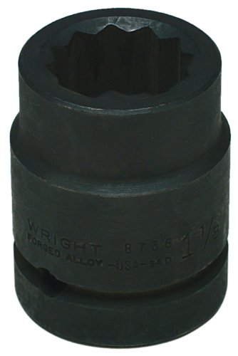 1-5/8" - 1" Dr. 12 Pt. Standard Impact Sockets (8752WR)