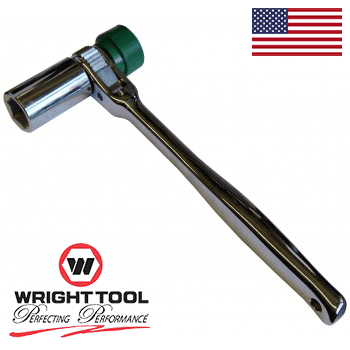 Wright 1/2  Dr. Scaffold Ratchet w/Hammer Tip & 7/8 Socket 2-5/8 Long (4482WR)
