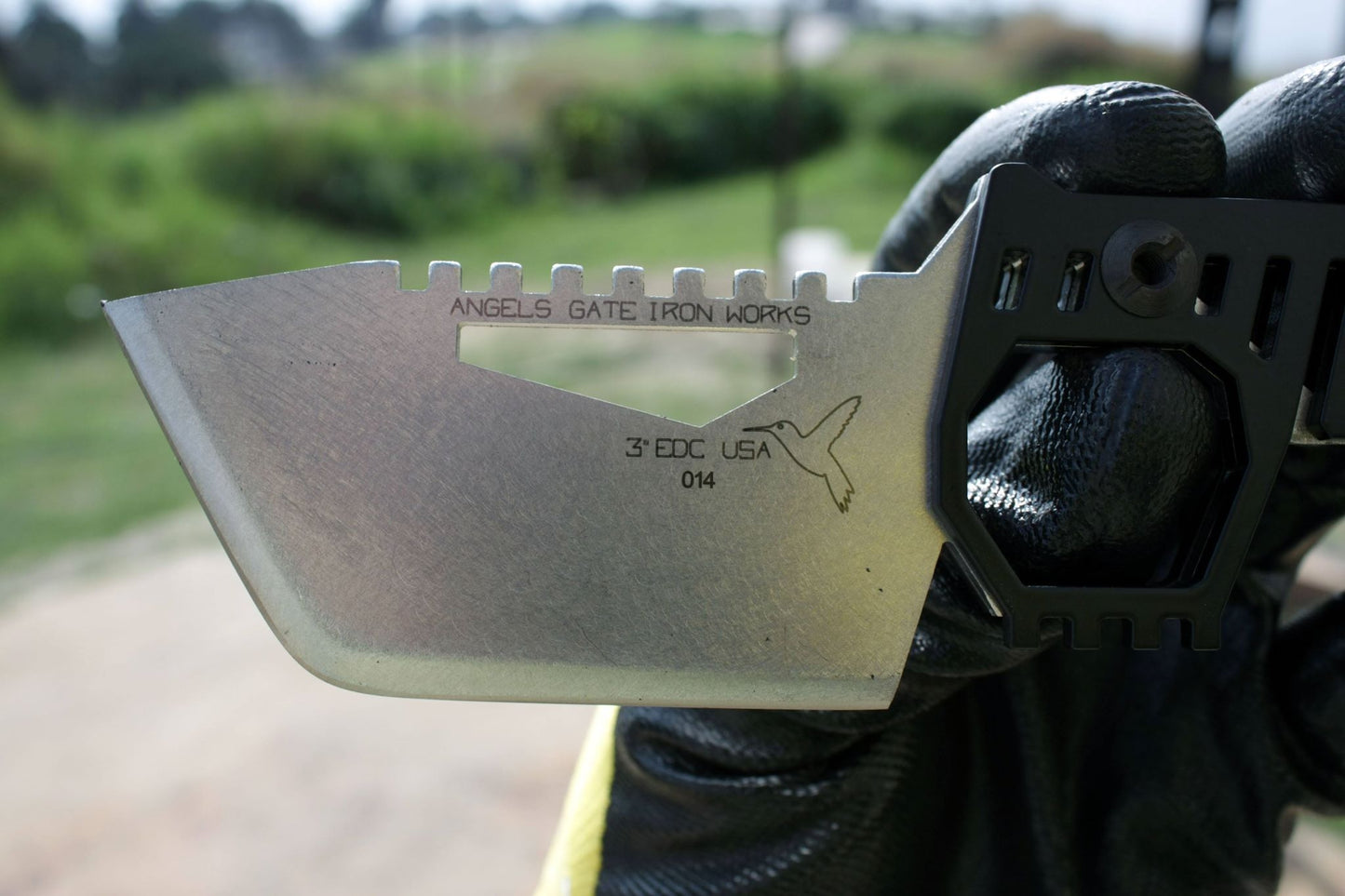 Angels Gate 3" EDC Knife w/ Kydex Sheath by Jesse Small (EDC-3)