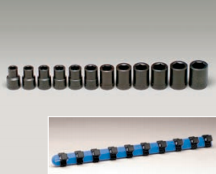 1/2" Drive 12 Piece 6 Point Standard Metric Impact Socket Set (460WR)