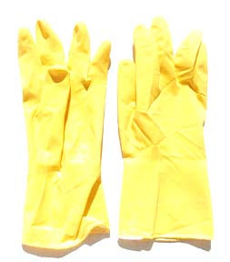 Rubber Gloves - 1 dozen - Large (48-L162-L)