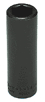 1/2" Dr. Wright 22mm 6 Pt. Deep Metric Impact Socket (49-22MMWR)