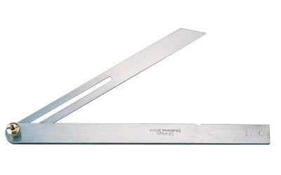 Shinwa Japanese Sliding Bevel - 25cm - 250 x 19 x 5.5mm (62596)