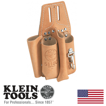 Tool Pouch for Pliers, Folding Rule, Screwdriver & Wrench Holder (5118C)