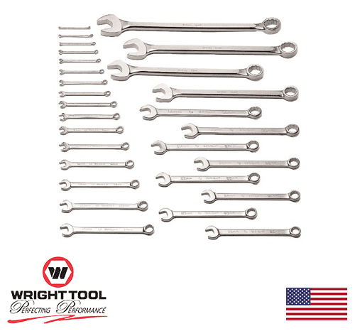 28 Piece 12 Point Metric Combination Wrench Set 6mm-50mm (760WR)