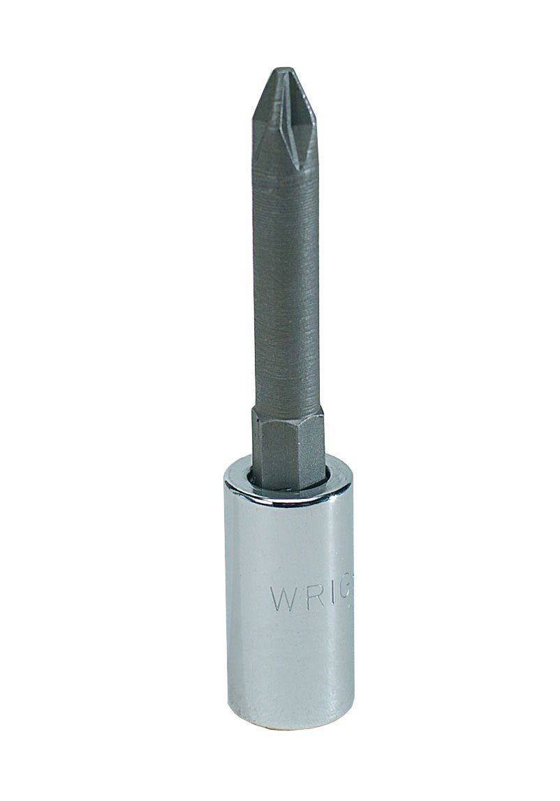 Wright #1 - 1/4" Dr. Long Phillips Screwdriver Bit & Socket (2267WR)