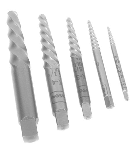 Spiral Flute Screw Extractor Set 1-5 (53535)