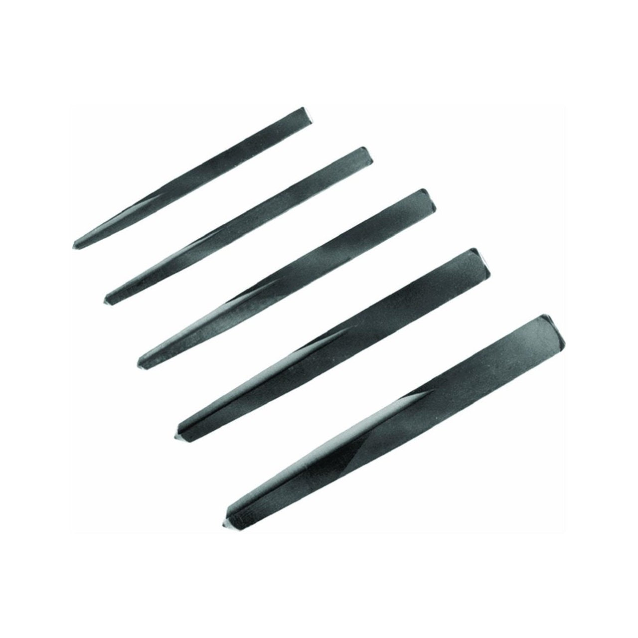 5 pc Straight Flute Screw Extractor Set (53635)