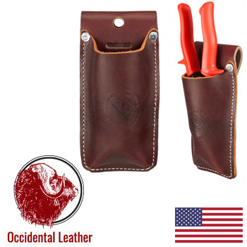 5527 Occidental Leather Offset Tin Snip Holder (5527)