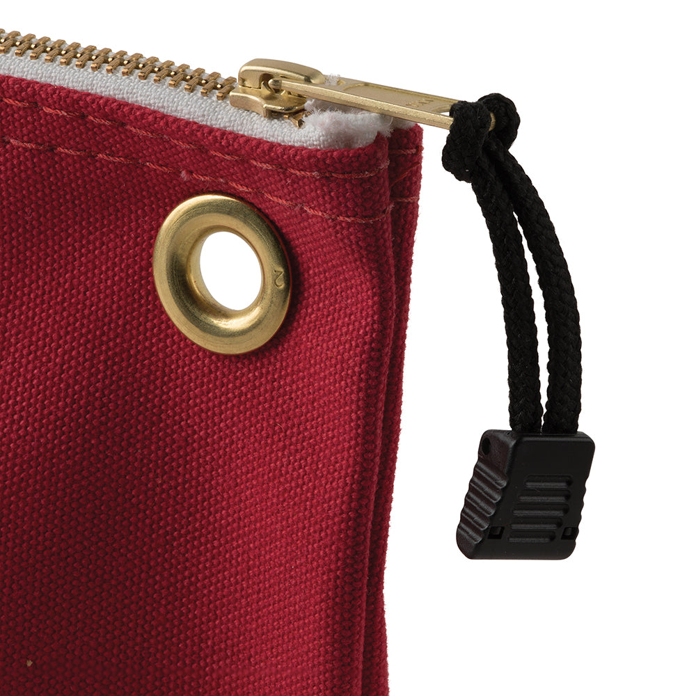 Klein 18" Zipper Bag - Large Red Canvas Tool Pouch (5539LRED)