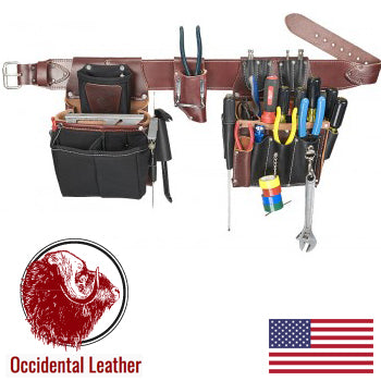 Occidental Leather #5590 Commercial Electrician's Tool Bag Set (5590)