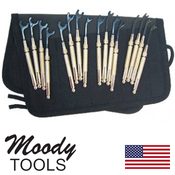 Moody 16pc Metric & Standard Micro Wrench Set (57-0122)