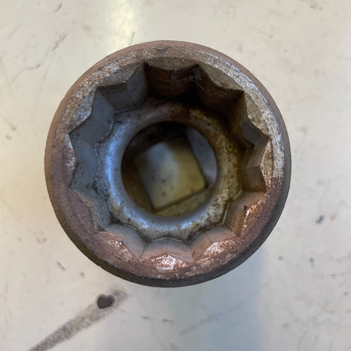 Proto Los Angeles NOS 1" Drive 1 5/8" 12 Point War Finish Socket (5752)