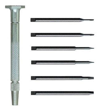 Moody 7 pc Slotted Screwdriver Set (58-0114)