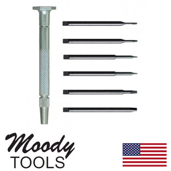 Moody 7 pc Slotted Screwdriver Set (58-0114)