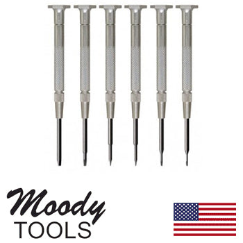 Moody 6pc Slotted Screwdriver Set (58-0116)