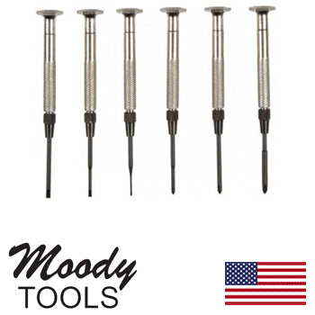 Moody 6 pc Slotted & Phillips Screwdrivers (58-0257)