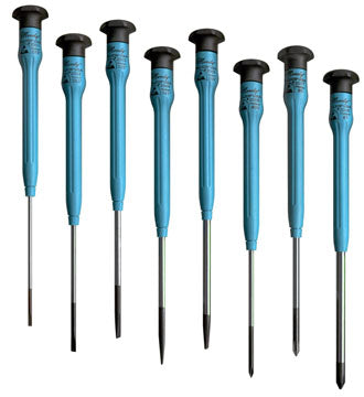 Moody 8 pc Slotted & Phillips Screwdriver Set (58-0390)
