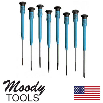 Moody 8 pc Slotted & Phillips Screwdriver Set (58-0390)