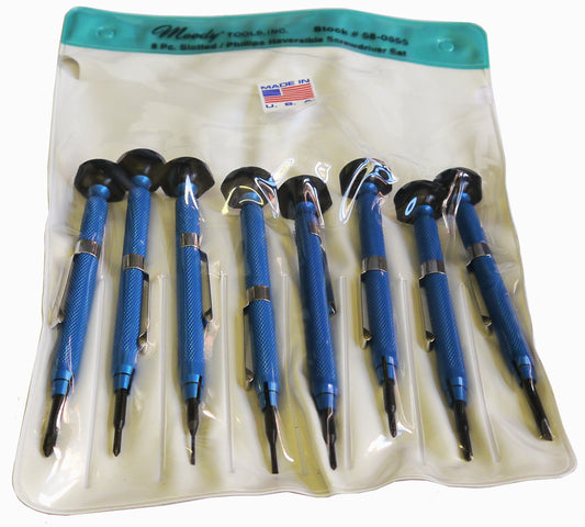 Moody 8pc Reversible Screwdriver Set (58-0655)