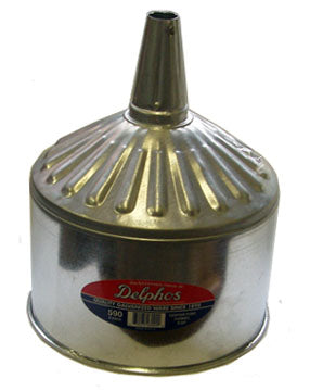 Delphos 9-1/4" 8qt Funnel w/ Screen (Tractor) (590)
