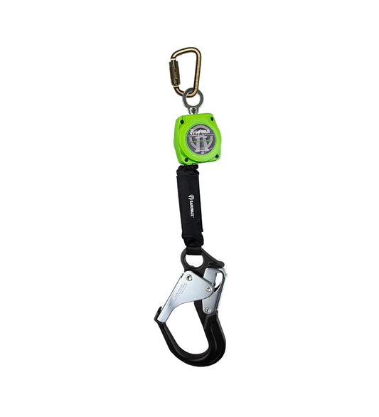 Safewaze 6' Web Retractable with Aluminum Snap Hook & Rebar Hook (019-5047)