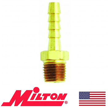 Male Hose End for 3/8  I.D. Hose x 1/4  N.P.T (602)