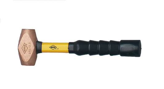 2.5 lb. Brass Hammer with Super Grip (9029WR)