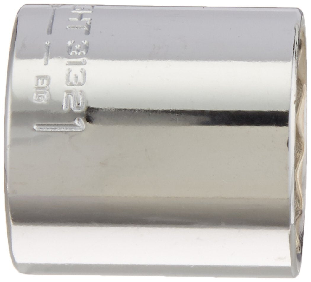 Wright Tool 3132 13/8" Drive 12 Point Standard Socket, 1" (3132WR)