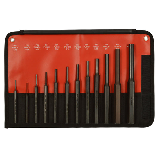 Mayhew 12pc Pin Punch Set (62078)