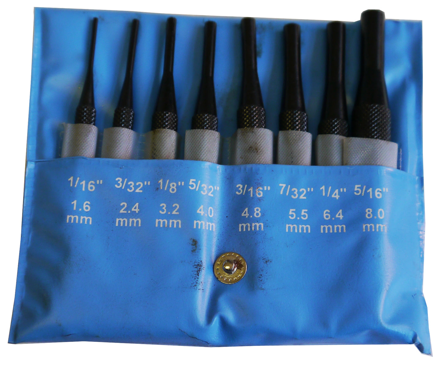 PEC 8pc Drive Pin Punch Set (6300-008)
