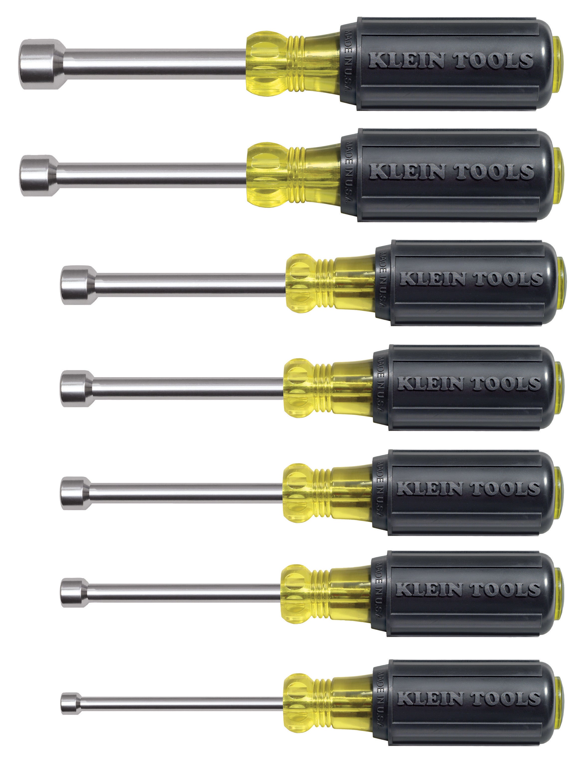 Klein 7 pc Magnetic Tip Nut Driver Set - 3