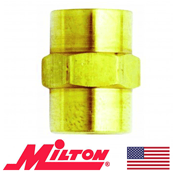 Female Hex Coupling 1/4  N.P.T. x 1/4  N.P.T (643)