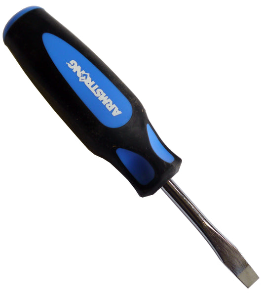 1/4" Armstrong Slotted Screwdriver (66-440) made by Western Forge, marked WF