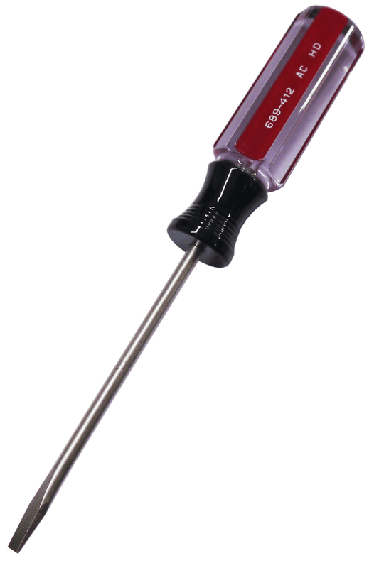 3/16" x 4" Slotted Husky USA Screwdriver (689-412)