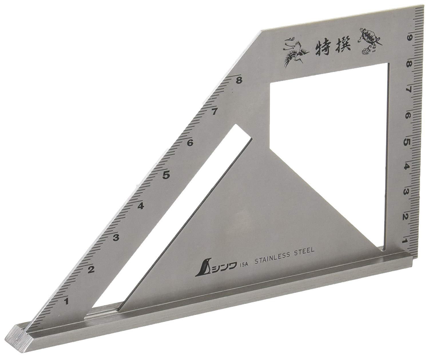 Miter Square Function Shinwa Stainless Steel Miter Gauge & Miter Square – Harry J. Epstein Co.