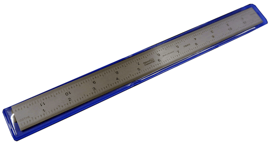 Rabone Chesterman 12" x 1" Ridgid Precision Rule (716-012)