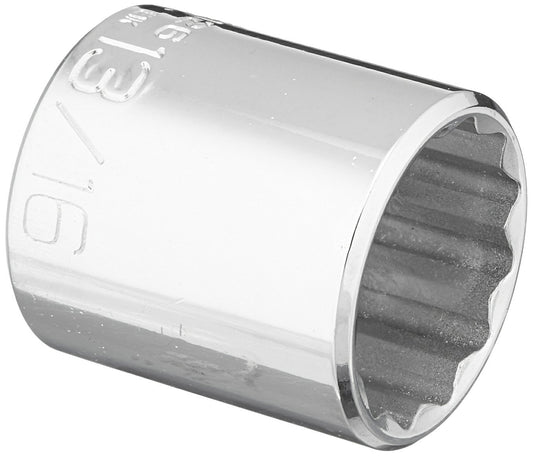 Wright Tool 3126 3/8" Drive 12 Point Standard Socket, 13/16" (3126WR)