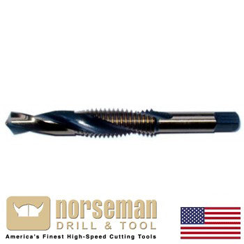 Norseman 3/8-16NC Drill & Tap - Type 40AG Hi-Moly Steel (73930)