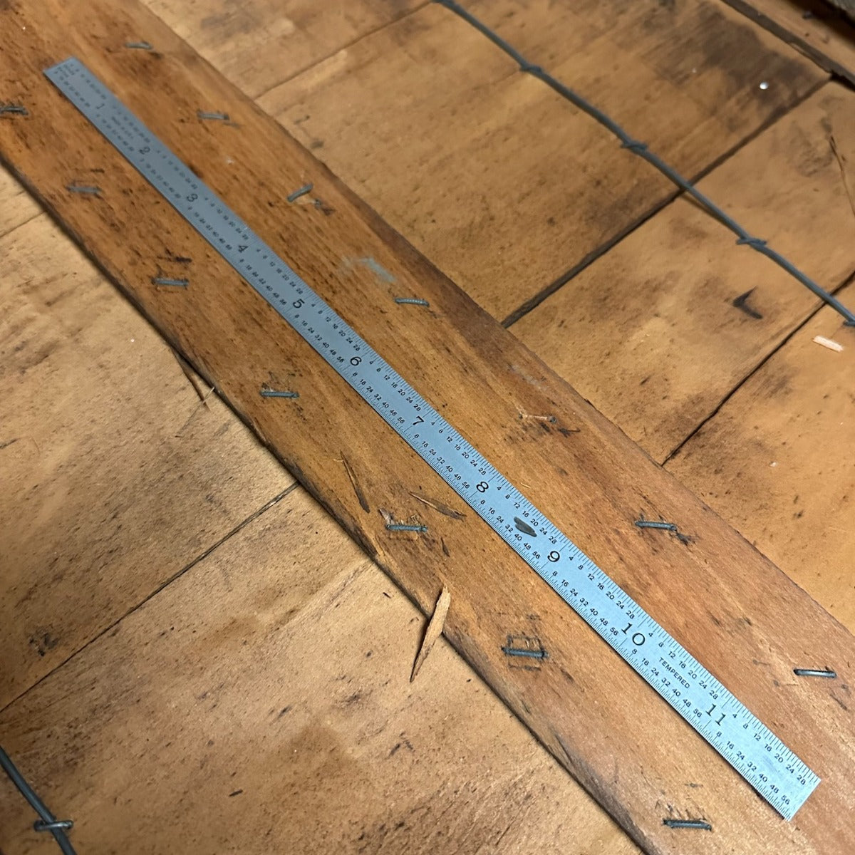 12" Products Engineering Flexible 4R Tempered Ruler 8ths/16ths 32nds/64ths (780010)