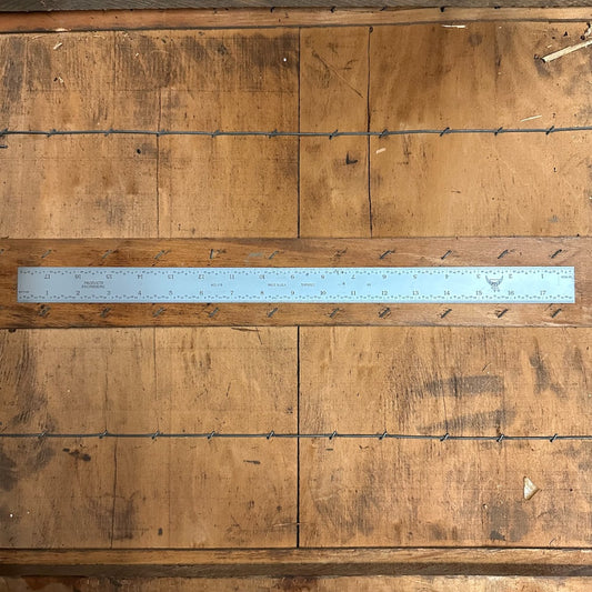 PEC 18" 4R Rigid Tempered Rule (32nds/64ths & 8ths/16ths) w/ Blemish (780045)