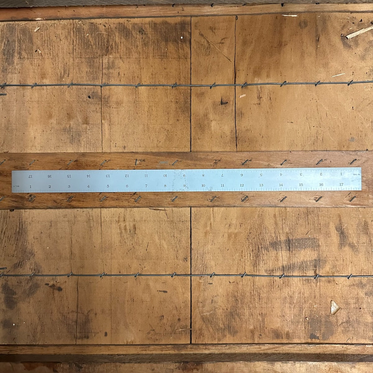 18" Products Engineering Rigid 4R Tempered 4R Ruler 8ths/16ths 32nds/64ths (780045)