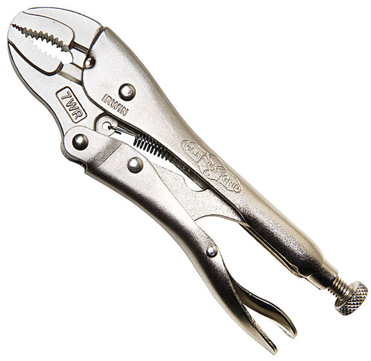 The Original 7" Vise-Grip Curved-Jaw Locking Pliers w/ Wire Cutter (7WR)