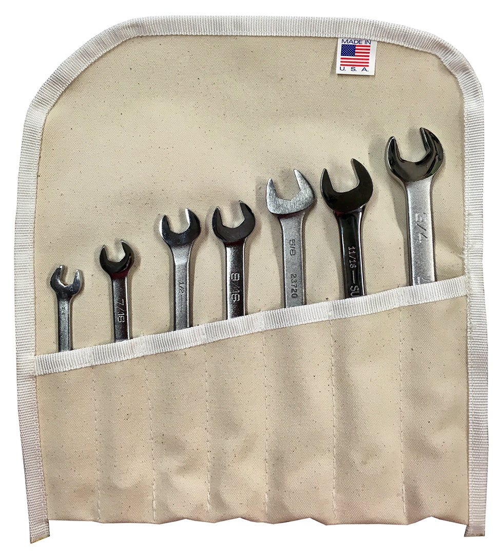 7-Pocket US-Made Canvas Tool Roll (TR7)