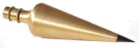 12 oz Brass Plumb Bob (800-12)