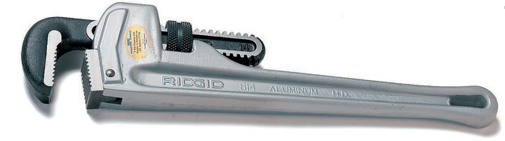18" Aluminum Ridgid Pipe Wrench 31100 (818)