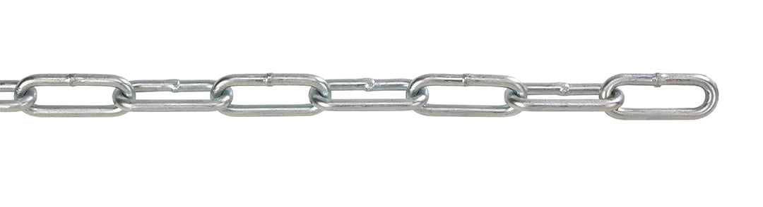 Laclede #1/0 straight link coil zinc chain 100 feet (163351204)